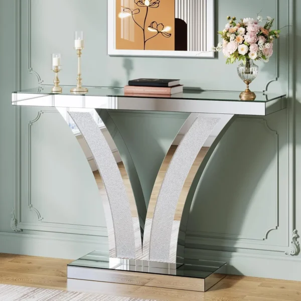 Mirrored Console Table