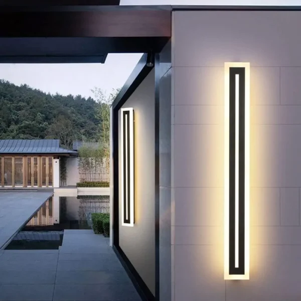 Outdoor Strip LED Wall Lighting