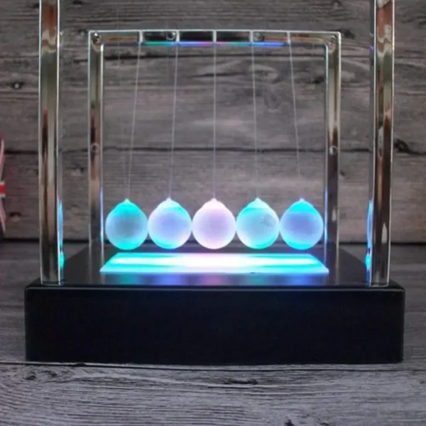 Newtons Swing Ball LED Light Up