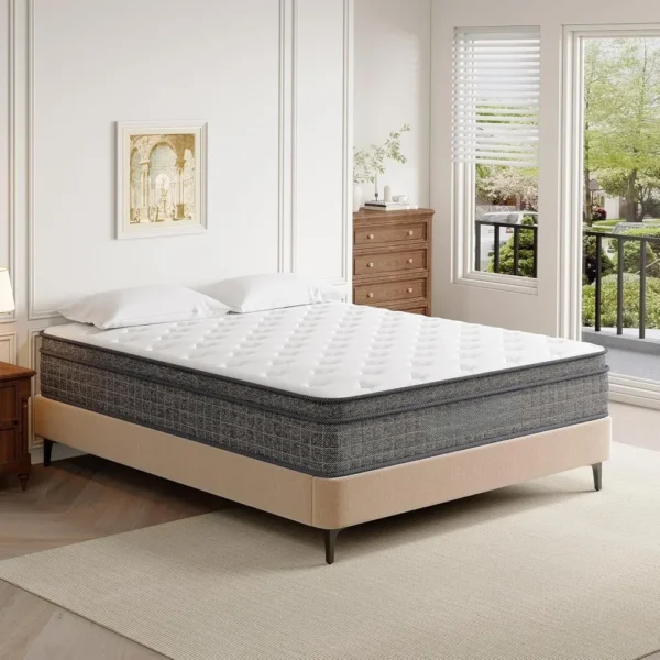 Mattress 12' Firm Hybrid  Bed Mattress in a Box